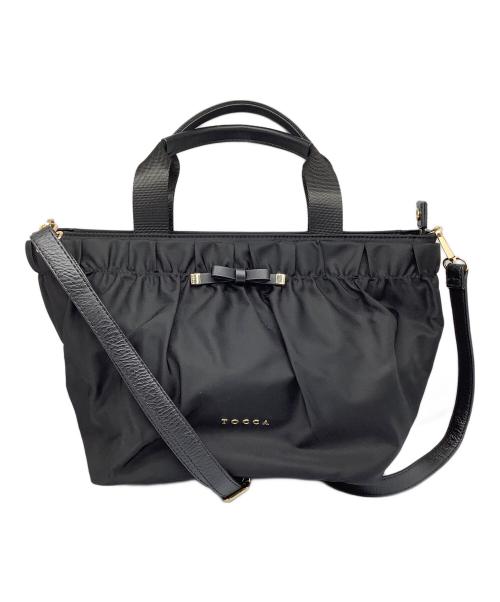 TOCCA（トッカ）TOCCA (トッカ) 2WAYナイロンショルダーバッグ　ブラック ブラックの古着・服飾アイテム