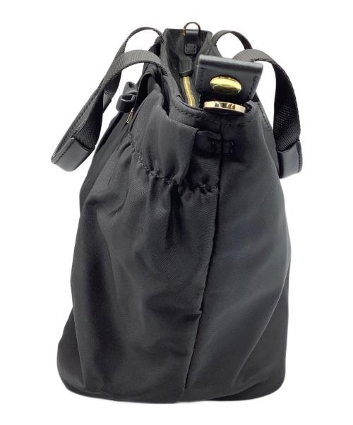 TOCCA（トッカ）TOCCA (トッカ) 2WAYナイロンショルダーバッグ　ブラック ブラックの古着・服飾アイテム