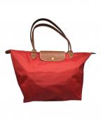 LONGCHAMPロンシャン）の古着「ル・プリアージュ ルージュ」｜ルージュ