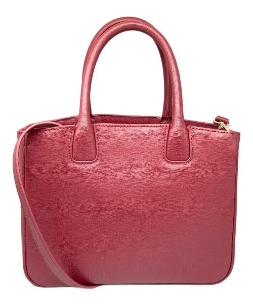 FURLA（フルラ）FURLA (フルラ) 2WAYバッグ  レッド レッドの古着・服飾アイテム