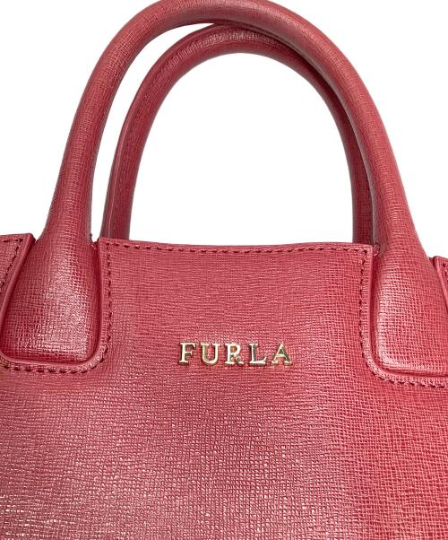 FURLA（フルラ）FURLA (フルラ) 2WAYバッグ  レッド レッドの古着・服飾アイテム