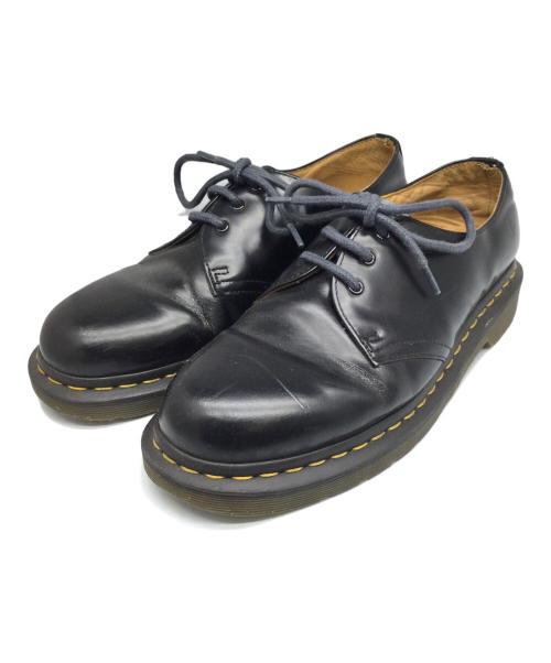 Dr.Martens（ドクターマーチン）Dr.Martens (ドクターマーチン) 3ホールシューズ ブラック サイズ:42の古着・服飾アイテム