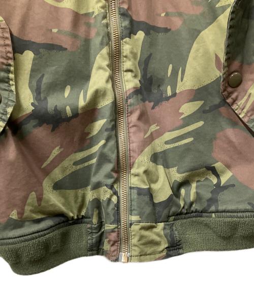 NIKE（ナイキ）NIKE (ナイキ) MA-1フライトジャケット グリーン サイズ:Sの古着・服飾アイテム