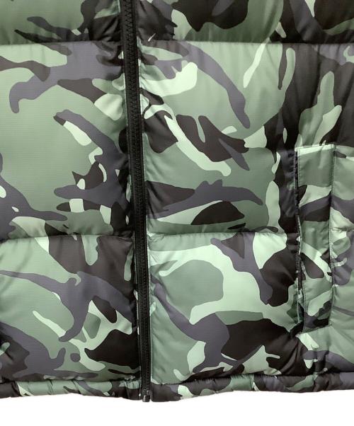 THE NORTH FACE（ザ ノース フェイス）THE NORTH FACE (ザ ノース フェイス) ノベルティーヌプシベスト ブラック×グリーン サイズ:XLの古着・服飾アイテム