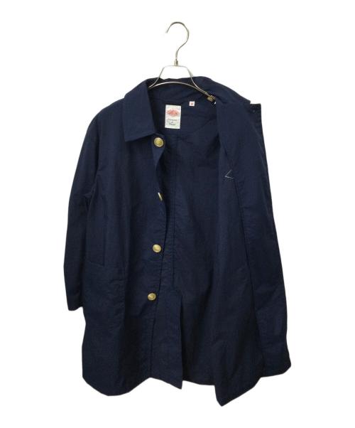 DANTON（ダントン）DANTON (ダントン) ステンカラーコート ネイビー ネイビー サイズ:Sの古着・服飾アイテム