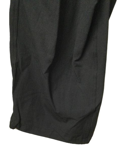 nano・universe（ナノ・ユニバース）nano・universe (ナノ・ユニバース) スリムストレッチ カーゴパンツ ブラック サイズ:Ｌの古着・服飾アイテム