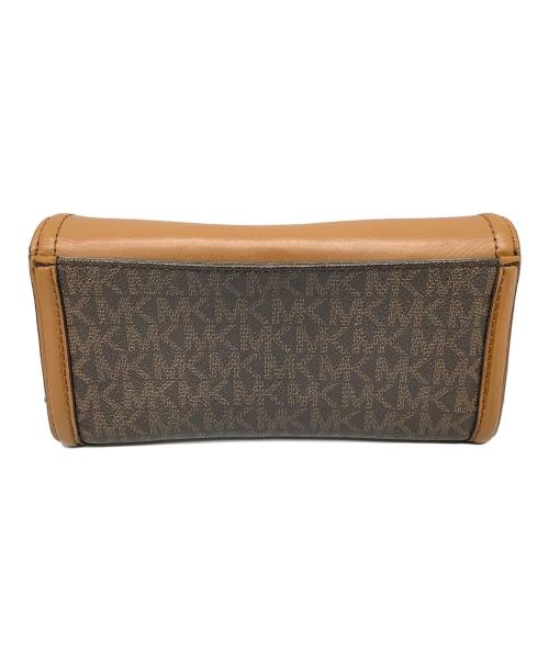 MICHAEL KORS（マイケル・コース）MICHAEL KORS (マイケルコース) 長財布　ブラウン ブラウンの古着・服飾アイテム