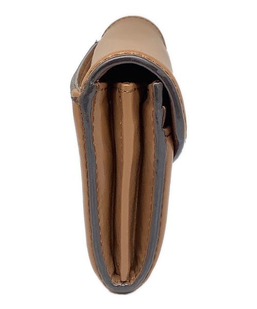 MICHAEL KORS（マイケル・コース）MICHAEL KORS (マイケルコース) 長財布　ブラウン ブラウンの古着・服飾アイテム