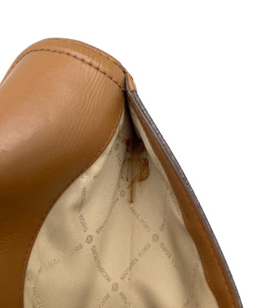 MICHAEL KORS（マイケル・コース）MICHAEL KORS (マイケルコース) 長財布　ブラウン ブラウンの古着・服飾アイテム