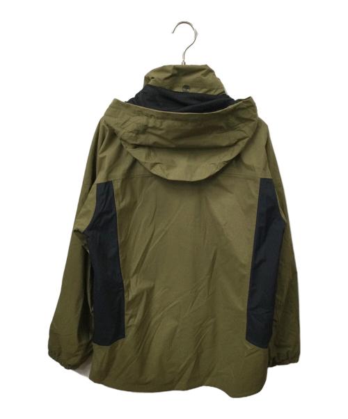 Timberland（ティンバーランド）Timberland (ティンバーランド) マウンテンパーカー　オリーブ×ブラック オリーブ サイズ:mの古着・服飾アイテム