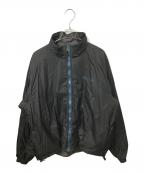 Timberlandティンバーランド）の古着「リバーシブルジャケット グレー×ブラック」｜ブラック