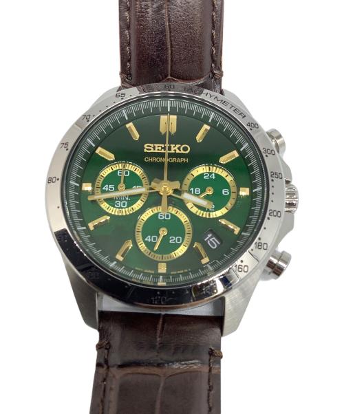 SEIKO（セイコー）SEIKO (セイコー) スピリット クロノグラフ グリーンの古着・服飾アイテム