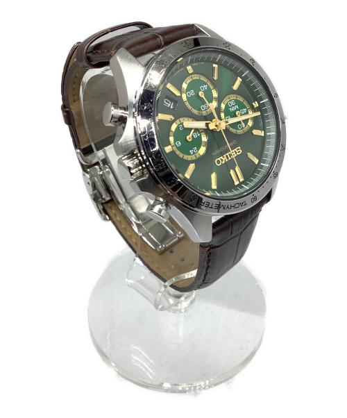 SEIKO（セイコー）SEIKO (セイコー) スピリット クロノグラフ グリーンの古着・服飾アイテム