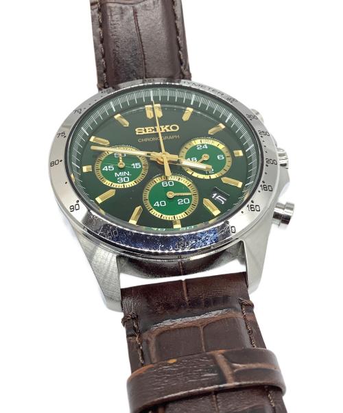 SEIKO（セイコー）SEIKO (セイコー) スピリット クロノグラフ グリーンの古着・服飾アイテム
