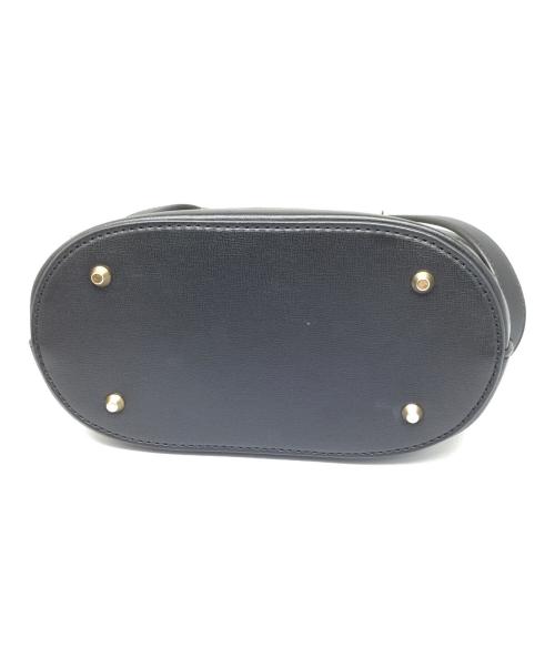 DIANA（ダイアナ）DIANA (ダイアナ) 2WAYバッグ フラワー ブラック×ベージュ ブラック×ベージュの古着・服飾アイテム