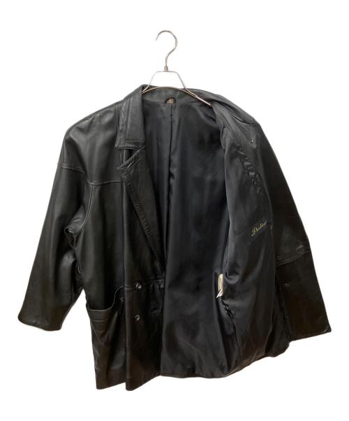 PANTINA（パティーナ）PANTINA (パティーナ) ラムスキンカーコート ブラック サイズ:XLの古着・服飾アイテム