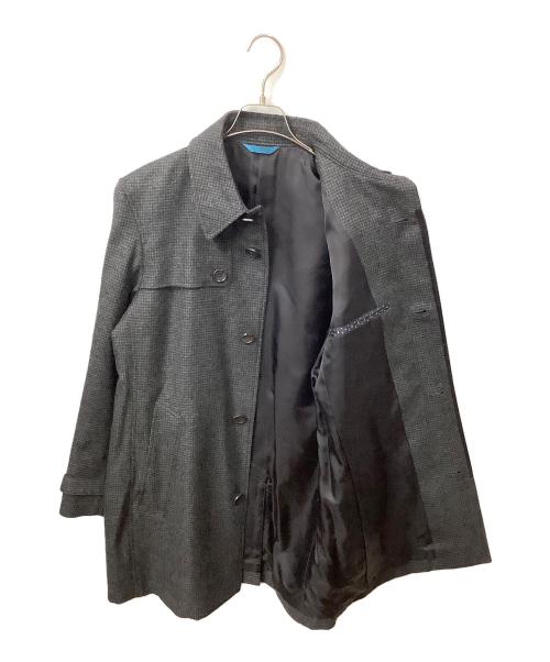 PAUL SMITH（ポールスミス）Paul Smith (ポールスミス) 千鳥格子コート グレー グレー サイズ:Mの古着・服飾アイテム