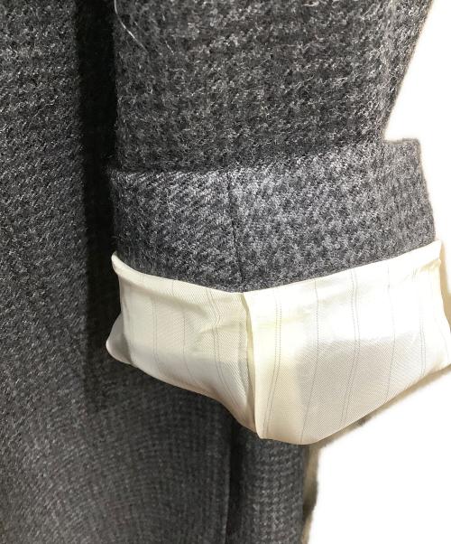 PAUL SMITH（ポールスミス）Paul Smith (ポールスミス) 千鳥格子コート グレー グレー サイズ:Mの古着・服飾アイテム