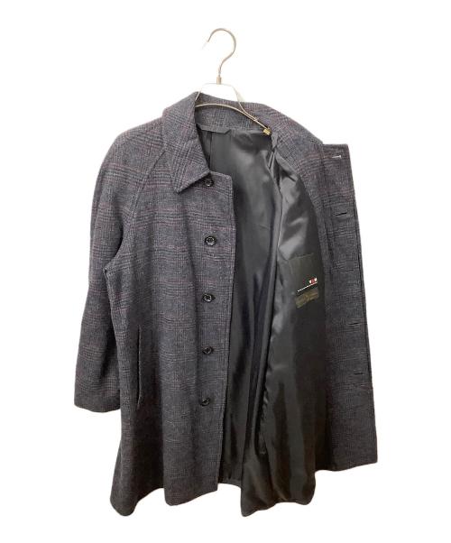 VAN（ヴァン）VAN (ヴァン) ウールコート チェック グレー サイズ:Lの古着・服飾アイテム