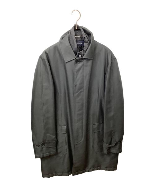 NEWYORKER（ニューヨーカー）NEWYORKER (ニューヨーカー) ライナー付きロングコート グレー サイズ:Lの古着・服飾アイテム