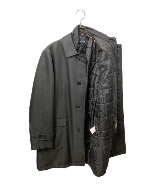 NEWYORKER（ニューヨーカー）NEWYORKER (ニューヨーカー) ライナー付きロングコート グレー サイズ:Lの古着・服飾アイテム