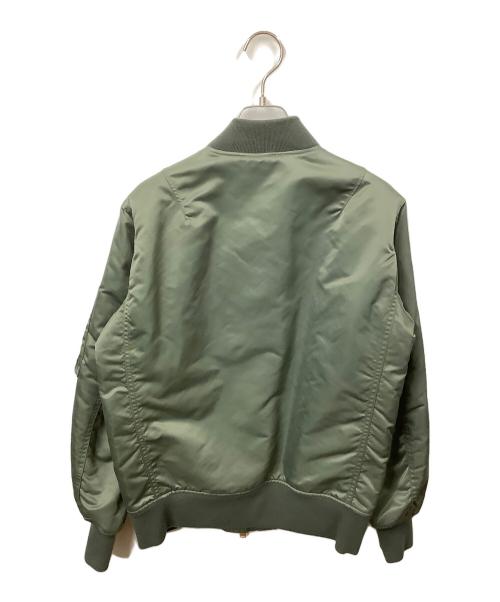 Junhashimoto（ジュンハシモト）junhashimoto (ジュンハシモト) MA-1ジャケット オリーブ サイズ:3の古着・服飾アイテム