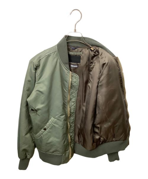 Junhashimoto（ジュンハシモト）junhashimoto (ジュンハシモト) MA-1ジャケット オリーブ サイズ:3の古着・服飾アイテム