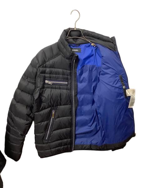 DIESEL（ディーゼル）DIESEL (ディーゼル) ダウンジャケット ブラック ブラック サイズ:Sの古着・服飾アイテム