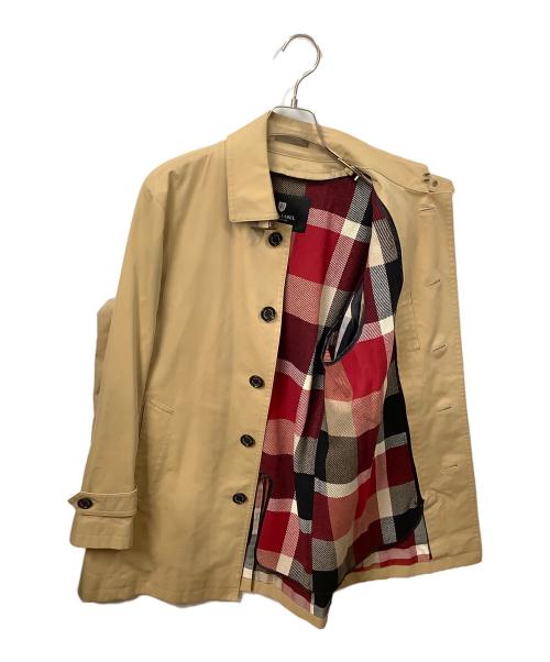 BLACK LABEL CRESTBRIDGE（ブラックレーベル クレストブリッジ）BLACK LABEL CRESTBRIDGE (ブラックレーベル クレストブリッジ) ライナー付ロングコート ベージュ ベージュ サイズ:Mの古着・服飾アイテム