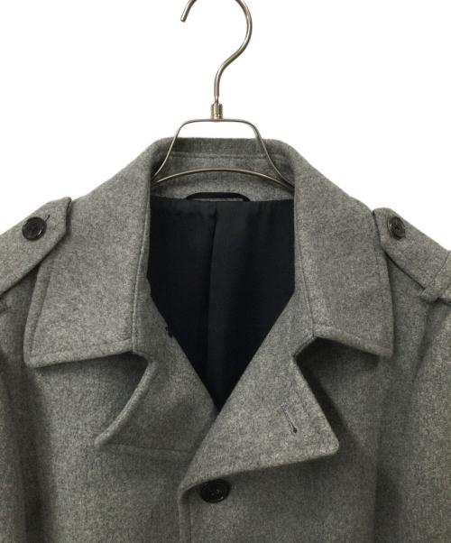 EPOCA UOMO（エポカ ウォモ）EPOCA UOMO (エポカ ウォモ) カシミヤ混ウールコート グレー グレー サイズ:48の古着・服飾アイテム