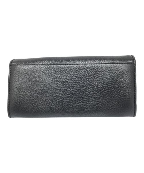 MICHAEL KORS（マイケル・コース）MICHAEL KORS (マイケルコース) 長財布 ブラック ブラックの古着・服飾アイテム