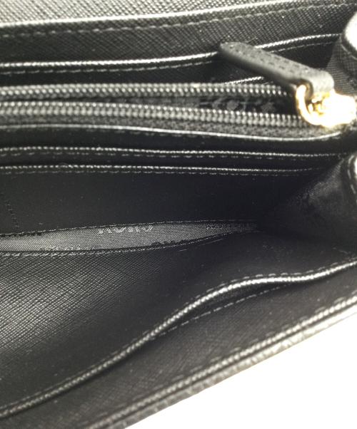 MICHAEL KORS（マイケル・コース）MICHAEL KORS (マイケルコース) 長財布 ブラック ブラックの古着・服飾アイテム