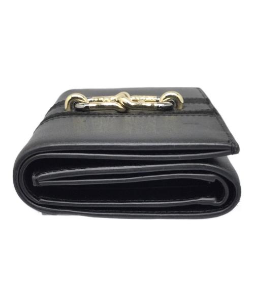 FURLA（フルラ）FURLA (フルラ) SIRENA M COMPACT WALLET ブラックの古着・服飾アイテム