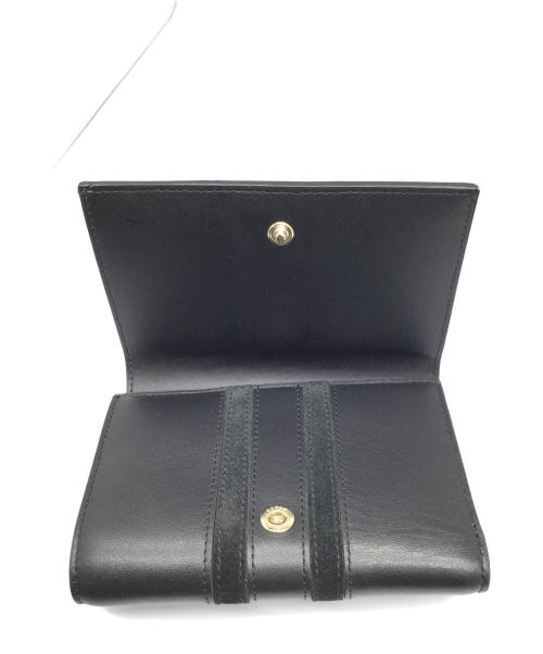 FURLA（フルラ）FURLA (フルラ) SIRENA M COMPACT WALLET ブラックの古着・服飾アイテム