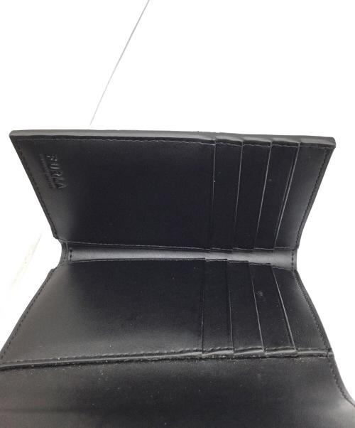 FURLA（フルラ）FURLA (フルラ) SIRENA M COMPACT WALLET ブラックの古着・服飾アイテム