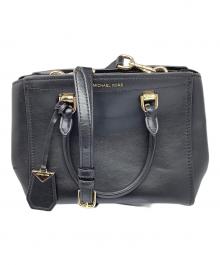 MICHAEL KORS（マイケル・コース）の古着「2WAYバッグ ブラック」｜ブラック
