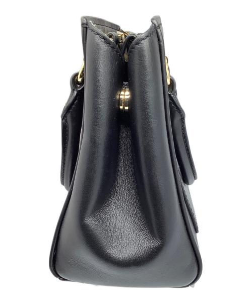 MICHAEL KORS（マイケル・コース）MICHAEL KORS (マイケルコース) 2WAYバッグ ブラック ブラックの古着・服飾アイテム