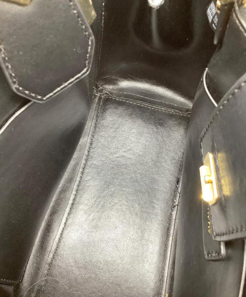 MICHAEL KORS（マイケル・コース）MICHAEL KORS (マイケルコース) 2WAYバッグ ブラック ブラックの古着・服飾アイテム