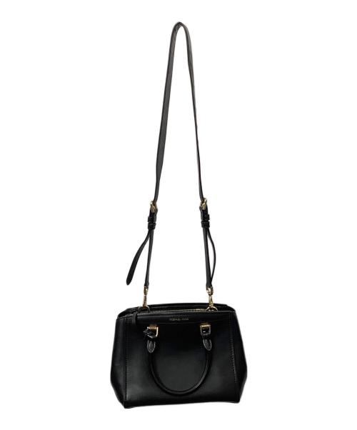 MICHAEL KORS（マイケル・コース）MICHAEL KORS (マイケルコース) 2WAYバッグ ブラック ブラックの古着・服飾アイテム