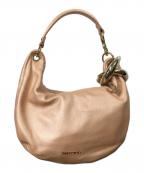 JIMMY CHOOジミーチュウ）の古着「ショルダーバッグ ピンク」｜ピンク