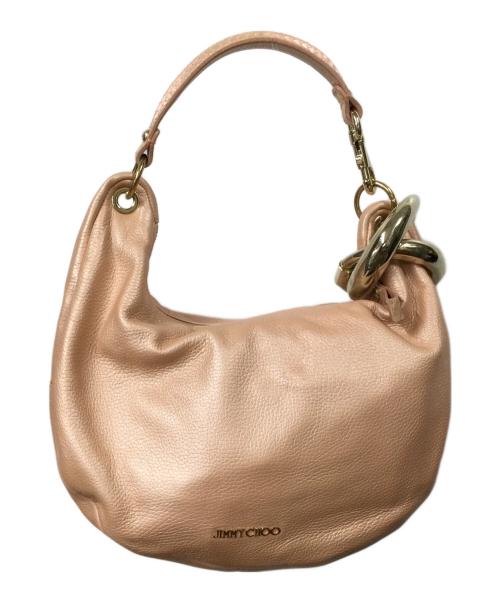 JIMMY CHOO（ジミーチュウ）JIMMY CHOO (ジミーチュウ) ショルダーバッグ ピンク ピンクの古着・服飾アイテム