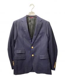 BLACK LABEL CRESTBRIDGE（ブラックレーベル クレストブリッジ）の古着「金釦ブレザー　ネイビー」｜ネイビー