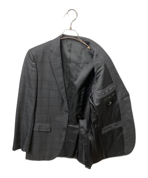 BLACK LABEL CRESTBRIDGE（ブラックレーベル クレストブリッジ）BLACK LABEL CRESTBRIDGE (ブラックレーベル クレストブリッジ) テーラードジャケット グレー サイズ:38の古着・服飾アイテム