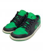 NIKEナイキ）の古着「Air Jordan 1 Low Lucky Green」｜ブラック×グリーン