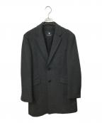 BLACK LABEL CRESTBRIDGEブラックレーベル クレストブリッジ）の古着「ウールコート グレー」｜グレー