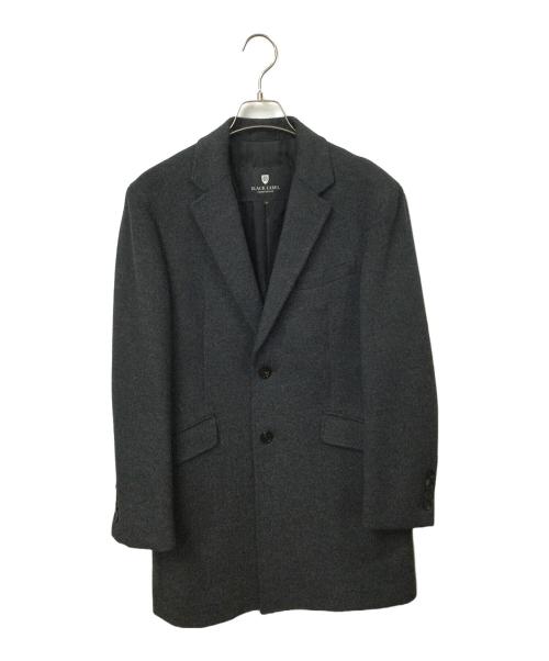 BLACK LABEL CRESTBRIDGE（ブラックレーベル クレストブリッジ）BLACK LABEL CRESTBRIDGE (ブラックレーベル クレストブリッジ) ウールコート グレー グレー サイズ:Mの古着・服飾アイテム