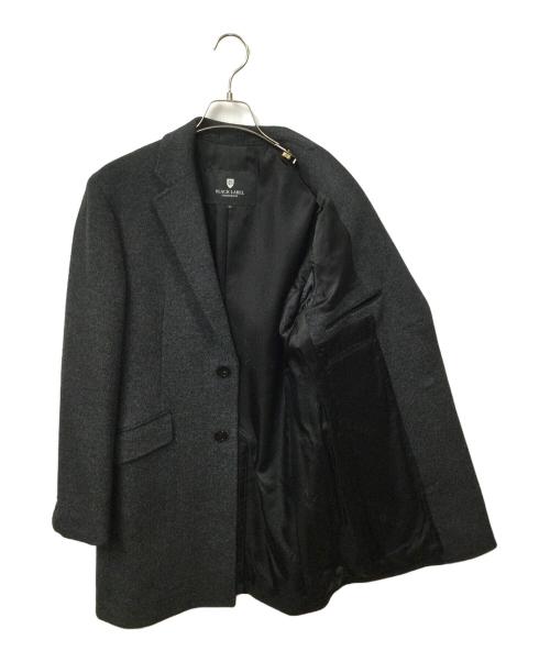 BLACK LABEL CRESTBRIDGE（ブラックレーベル クレストブリッジ）BLACK LABEL CRESTBRIDGE (ブラックレーベル クレストブリッジ) ウールコート グレー グレー サイズ:Mの古着・服飾アイテム