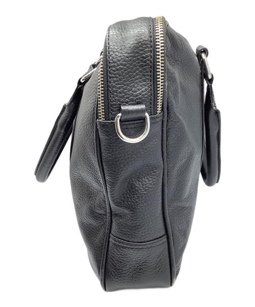 COLE HAAN（コールハーン）COLE HAAN (コールハーン) レザーブリーフケース ブラック ブラックの古着・服飾アイテム