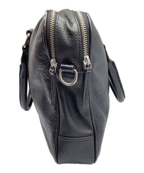 COLE HAAN（コールハーン）COLE HAAN (コールハーン) レザーブリーフケース ブラック ブラックの古着・服飾アイテム