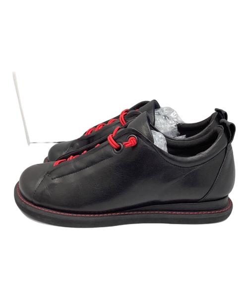 慈雨（ジウ）慈雨 (ジウ) レザーシューズ　ブラック ブラック サイズ:22の古着・服飾アイテム